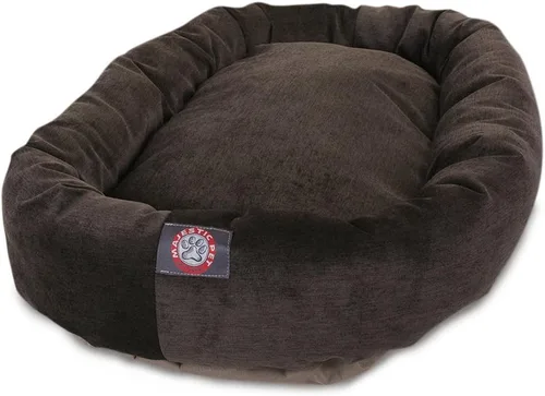 Vista 35 de Majestic Pet Villa - Cama para perros de espuma viscoelástica triturada de 32 pulgadas para perros de tamaño mediano, 32 x 23 x 7 pulgadas, cama