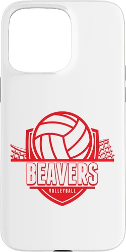 Vista 31 de Beavers Volleyball Back to School Spirit R Case for iPhone 17