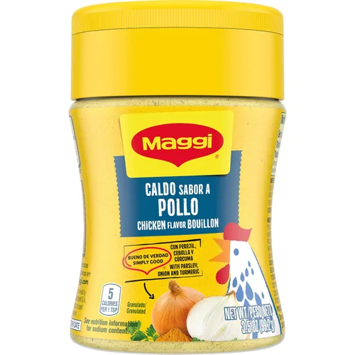 Vista 3 de Maggi Caldo de sabor a pollo granulado, 3.5 oz
