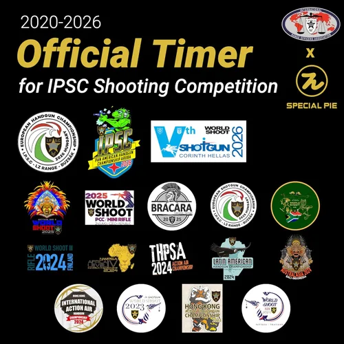 Vista 2 de Shot Timer with Belt Clip - 2025 Upgraded Shot Timer for Shooting Competition, Dry Fire Practice, Ideal for IPSC, IDPA, USPSA