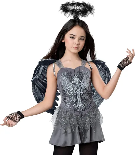Vista 3 de Alas de ángel para niños y adultos diadema con halo de plumas blancas disfraz de ángel de hadas para fiesta cosplay elegante para mujer