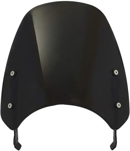 Vista 6 de GLoyer Motorcycle Windshield Windscreen Windshield Fly Screen Shield Wind Deflector with Holder Compatible with Ducati Scrambler 400 800 2015 2016
