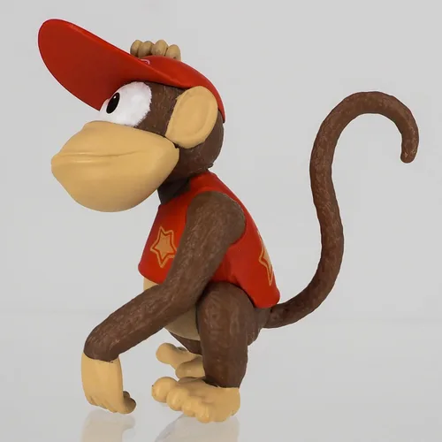 Vista 2 de Sanei Boeki FCM-032 Colección de figuras de Super Mario, Diddy Kong, marrón