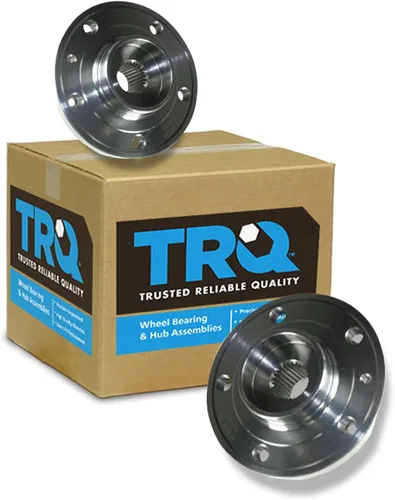 Vista 118 de TRQ Juego de 2 rodamientos de rueda delantera y conjunto de cubo compatible con Tesla 3 2020 Y 2018-2019 para Tesla 3 2020 Tesla Y AWD 2018-2019