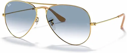Vista 42 de Ray-Ban RB3025 - Lentes de sol de aviador de metal para hombre y mujer + paquete con kit de cuidado de gafas iWear de diseñador