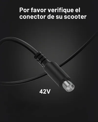 Vista 5 de VHBW Cargador de scooter de 42 V compatible con cargador Phantom Gogo, compatible con Phantom Gogo A8 A9 Scooter eléctrico