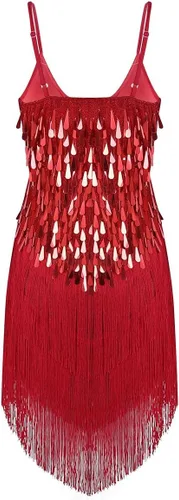 Vista 2 de Aislor - Vestido de baile con lentejuelas brillantes para mujer
