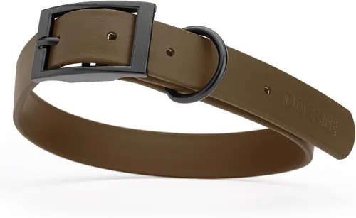 Vista 94 de Dogline Biothane - Collar impermeable para perro con hebilla de liberación rápida, resistente cincha de nailon recubierta con resistente y a prueba