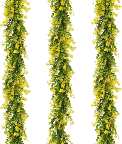Vista 17 de RECUTMS Flores artificiales negras guirnaldas de eucalipto negro Loto negro