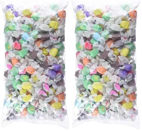 Vista 10 de Sweet Candy Original - Surtido de caramelos masticables de agua salada, deliciosos dulces masticables de agua salada a la antigua envuelta