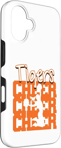 Vista 3 de Tigers Cheer Back to School Cheerleading Spirit O Case for iPhone 16