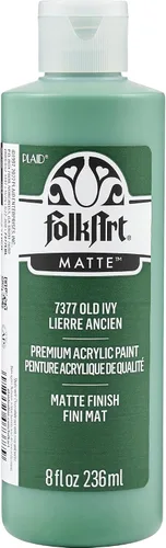 Vista 9 de FolkArt Pintura acrílica para manualidades, acabado mate, gris francés clásico, 8 onzas líquidas