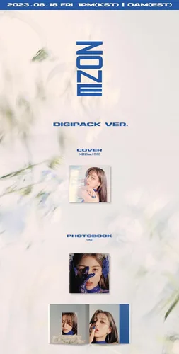 Vista 2 de JIHYO TWICE - ZONE [Digipack Ver.] Álbum+Beneficio de Reserva