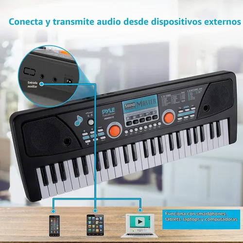 Vista 3 de Teclado o piano digital para niños