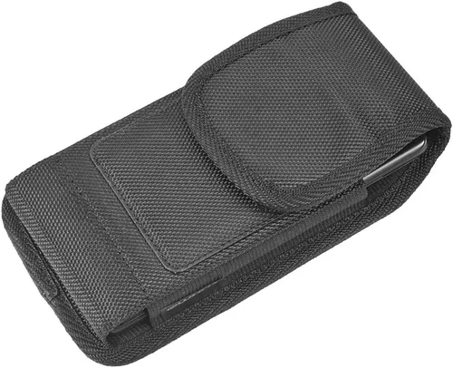 Vista 5 de LUXMO - Funda de lona resistente y resistente para teléfono celular, con clip para cinturón, compatible con Samsung Galaxy Motorola Moto TCL Nokia