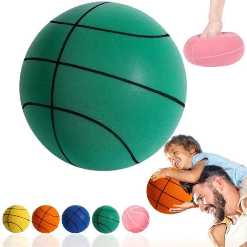 Vista 9 de Baloncesto silencioso, baloncesto silencioso para interiores, baloncesto silencioso 2024, baloncesto sin ruido, baloncesto silencioso de drible, un