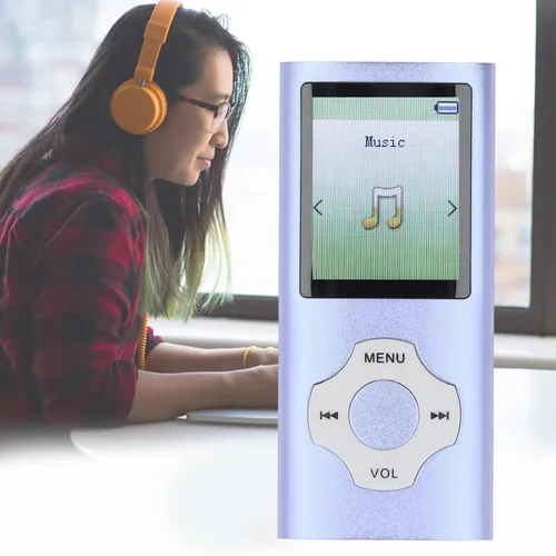 Vista 7 de MP3 Player MP4 Player Digital Audio Player 1.8 Inch Color Screen 16GB Memory Card HiFi Lossless Sound with Expandable Storage for Study Fitness