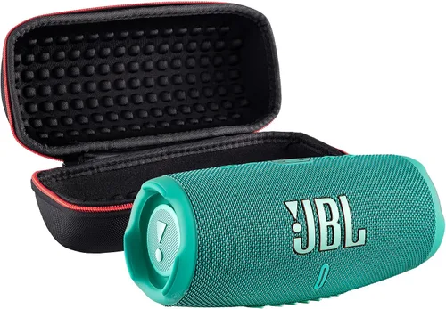 Vista 10 de JBL Altavoz Bluetooth inalámbrico Charge 5 (negro) Audio resistente al agua IP67 para exteriores con graves profundos y tiempo de reproducción