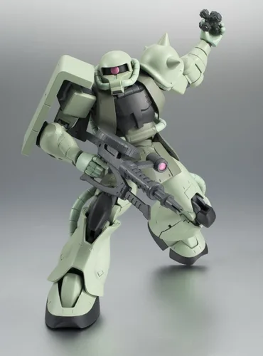 Vista 4 de TAMASHII NATIONS Tamashi Nations - Moblie Suit Gundam - The Robot Spirits - MS-06 ZAKU II Versión A.N.I.M.E.