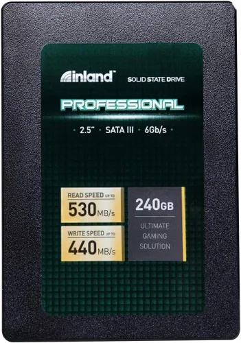 Vista 9 de INLAND Professional 120GB SSD 3D NAND SATA III 6Gb/s 2.5" 7mm Unidad interna de estado sólido (120GB)