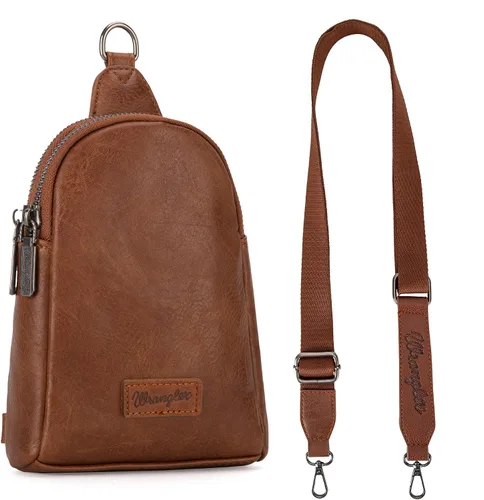 Vista 5 de Wrangler Crossbody Bags for Women Chic Sling Bag and Purses with Adjustable Strap Holiday Gift Choice