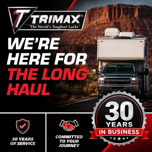 Vista 8 de TRIMAX TC123 - Cerradura de acoplamiento universal, color plateado