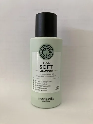 Vista 5 de Maria Nila True Soft, Moisturizing Shampoo For Dry Brittle Hair, Argan Oil Remoisturises & Reduces Frizz, 100% Vegan & Sulfate/Paraben free