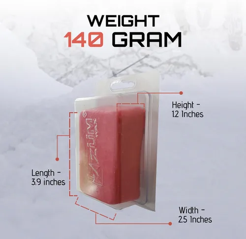 Vista 6 de ZUMWax - Cera de cerámica nórdica para esquí, snowboard y esquí, 4.94 oz, temperatura fría, duradera, sin PFAS. Fabricado con cerámica ecológica