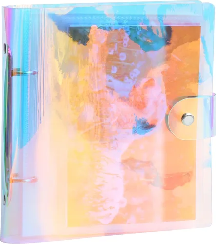 Vista 8 de Álbum de fotos holográfico pequeño de 2 x 3 pulgadas, compatible con Fujifilm Instax Mini Film/Polaroid Film/Kpop Photocard Tarjeta de crédito
