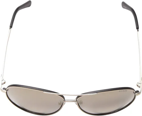 Vista 4 de GUESS Gafas de sol cuadradas clásicas para hombre