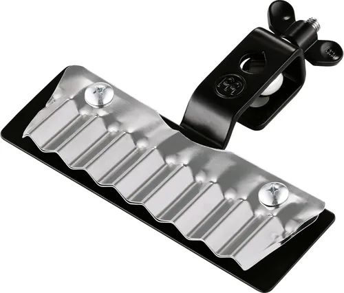 Vista 7 de Crasher Kit de batería de efecto metálico complementario con sonido Guiro electrónico, acero - NO HECHO EN CHINA