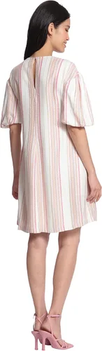 Vista 3 de Maggy London Minivestido con cuello en V y hombros caídos