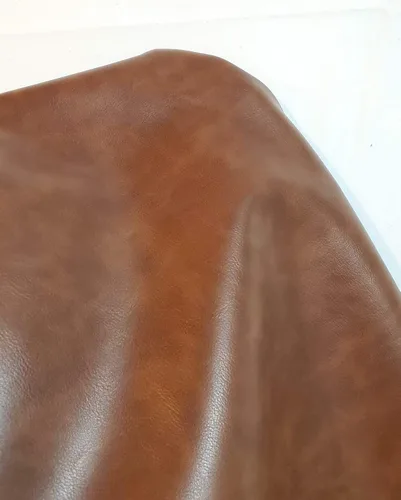 Vista 70 de NAT Leathers™ Cuero sintético sintético suave de piel sintética vegana marrón bellota (aprobado por PETA Vegano) por The Yard Piel sintética