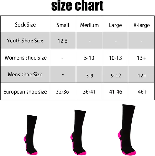 Vista 2 de Yxmeiguo Calcetines de fútbol para concientización sobre el cáncer de mama para niños, jóvenes, hombres y mujeres (negrorosa)