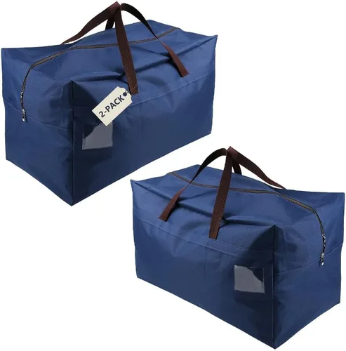 Vista 12 de 100L grande ornamento almacenamiento resistente al agua lleva bolsas de Negro