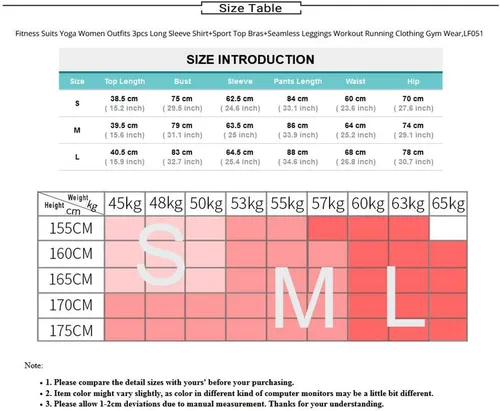 Vista 3 de Conjunto de entrenamiento sin costuras de 3 piezas para mujer, ropa deportiva de fitness, escuela, correr, yoga, ropa deportiva