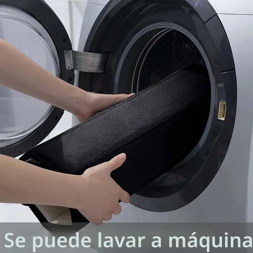 Vista 6 de Buganda Tapete de baño de espuma viscoelástica, 24 x 16 pulgadas, ultra suave y antideslizante, absorbente de agua y lavable a máquina, para baño