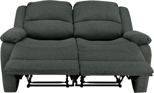 Vista 7 de RecPro Charles - Sofá reclinable de pared RV de 58 pulgadas Tela fósil