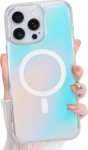 Vista 58 de Bonoma - Funda para iPhone 17 Pro Max 2025 con cristales brillantes, purpurina brillante