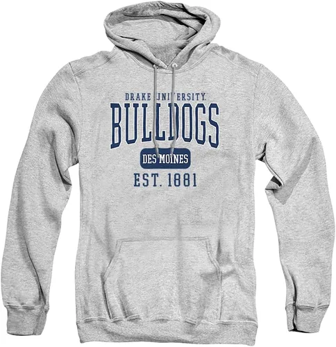 Vista 422 de LOGOVISION Colección de sudaderas con capucha unisex con diseño oficial de Collegiate Est. Date para hombres y mujeres