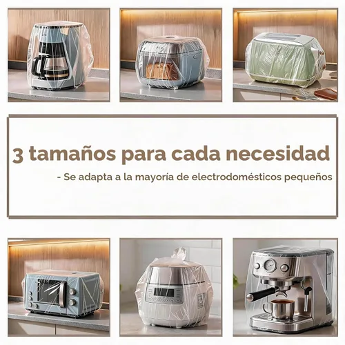 Vista 3 de STAYWILD - 30 cubiertas antipolvo para electrodomésticos pequeños de cocina