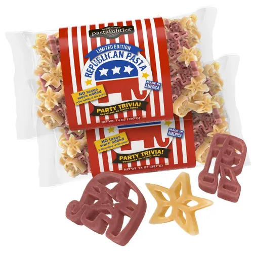Vista 64 de Pastabilities Pasta con forma divertida para niños, pasta Let's Go Crabin', tema de animales de cangrejo, estrellas de mar y sol, pasta de trigo