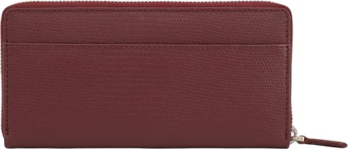 Vista 6 de BOTANNER Cartera para mujer, piel auténtica, 2 compartimentos para billetes, bolsa con cremallera para monedas, 8 ranuras para tarjetas de crédito
