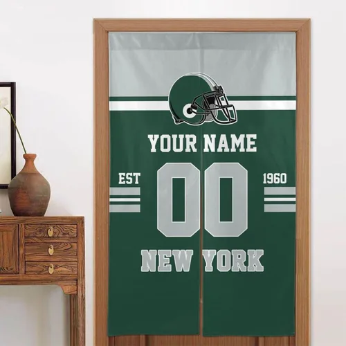 Vista 32 de Cortinas de puerta de Nueva Orleans, panel de cortina personalizado para puerta con número de nombre, cortina japonesa personalizada para New Orleans