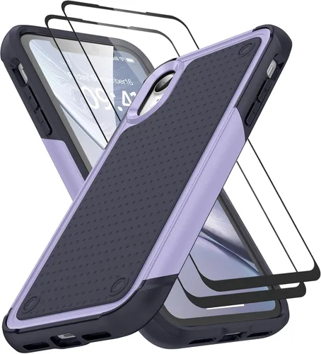 Vista 93 de Jeylly Funda para iPhone SE/Funda para iPhone 5S, Exterior de Plástico Duro que Absorbe Golpes + Interior de Silicona de Goma Defensor contra
