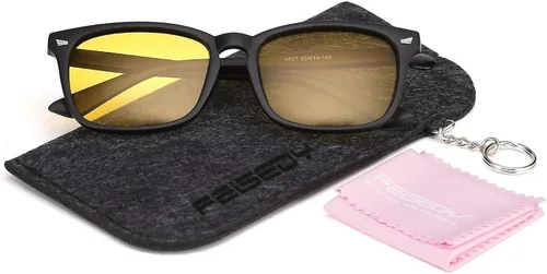 Vista 7 de FEISEDY B2568 - Gafas de sol polarizadas para hombres y mujeres