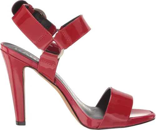 Vista 6 de Karl Lagerfeld Paris Sandalias de cuero Cieone con punta abierta para mujer