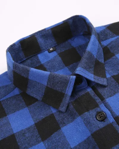 Vista 2 de Uillnoodu Camisas de franela a cuadros para mujer, manga larga, ajuste regular, con botones, casual, algodón