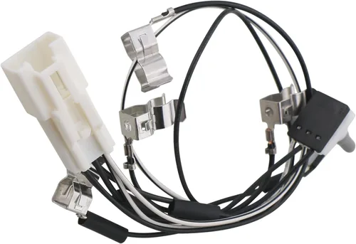 Vista 3 de TQPONLY Cableado de luz de mapa de consola superior con interruptores compatible con Dodge Ram 2002-2010 sustituye a 1DK788D1AA