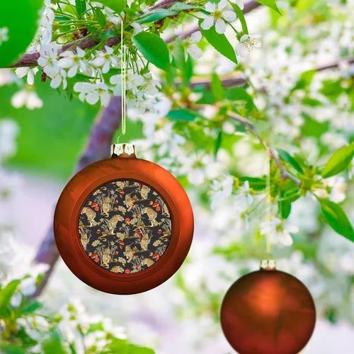 Vista 165 de Boobs Funny Shatterproof Matte Christmas Balls for Tree Wreath Home Decor 1PCS